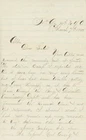 George H. Stevens – 10th New York Cavalry – Civil War Handwritten Letter – 1865