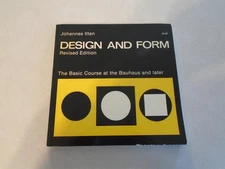 Design and Form Book by Johannes Itten, 1975