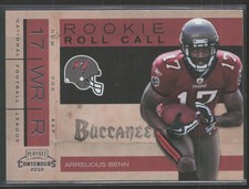 2010 Playoff Contenders #15 Arrelious Benn Rookie Roll Call RC Buccaneers (A2)