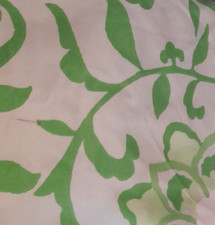 Juego de sábanas estampado verde para mesa de masaje o cama pequeña, ajustado/top, 2 fundas