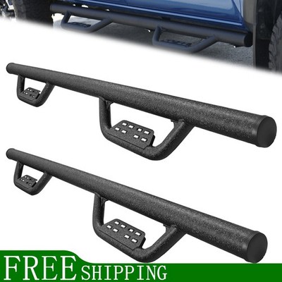 Drop Rail Bar For 2021-2026 Ford Bronco 4 Door Running Board Step Nerf Bar