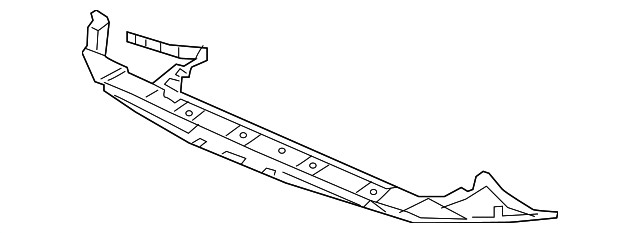 Guía de aire para Volvo XC40 2019-2023 (N/P 32345494)