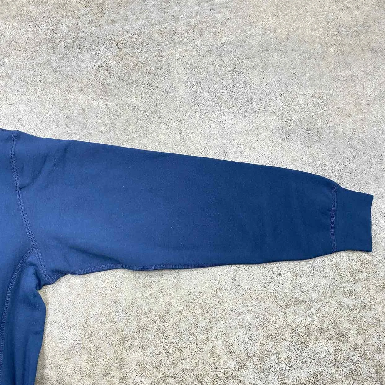 Supreme Felpa con Cappuccio "CLASSIC AD" Navy Nuova Taglia M (11040 50)