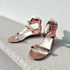 Maison Martin Margiela Rose Gold Cracked Meta...