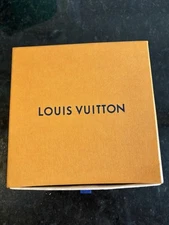 Authentic Orange Empty Louis Vuitton Box. 6 3/4”x6 3/4”x1 3/4”.