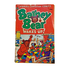 Barney Bear Kiddies Christian Comics 1977 Scion Religious Vintage