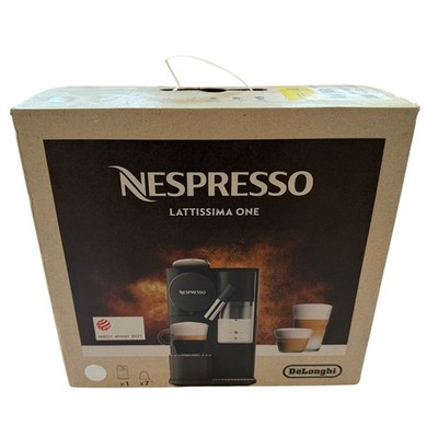 Nespresso Lattissima One DeLonghi EN510W White Espresso Coffee Machine New