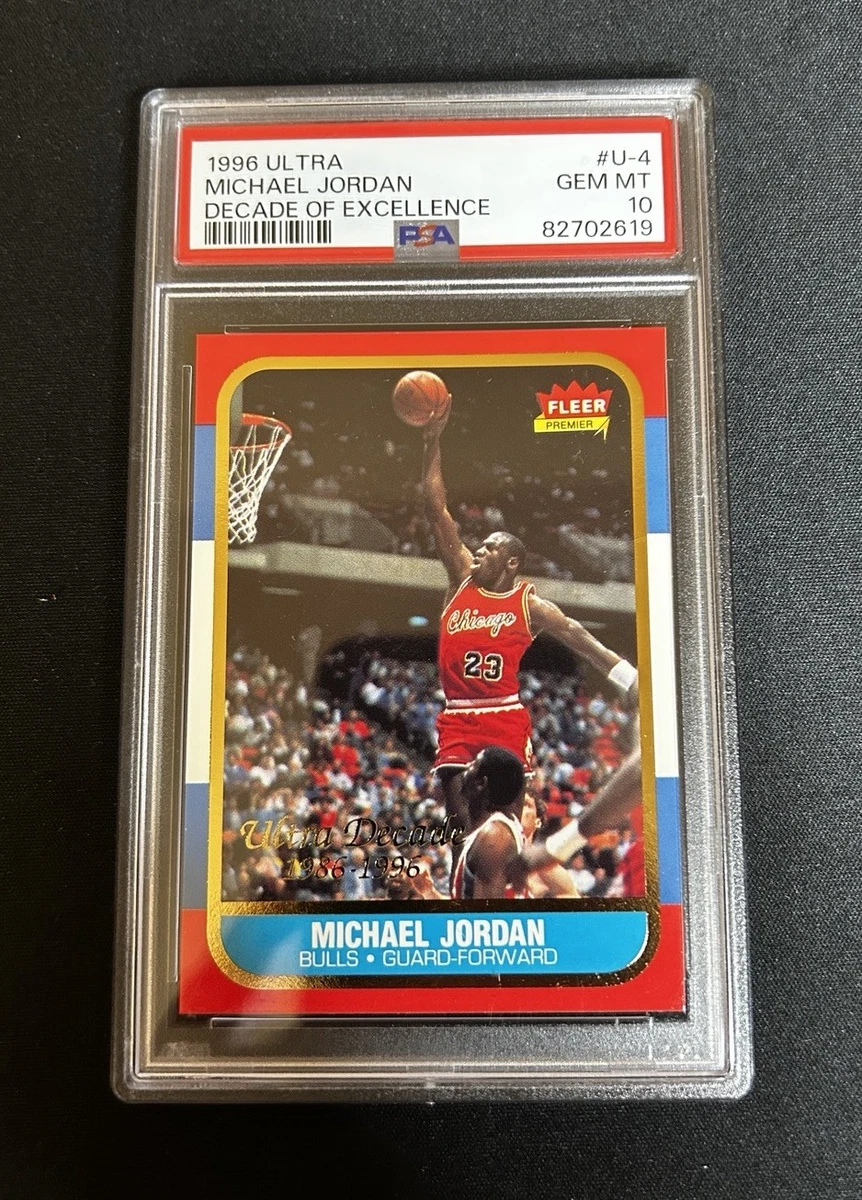 Michael Jordan PSA 10 Graded Basketball Trading Cards for sale | eBay