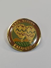 Napa Valley Travel Souvenir Lapel Pin California Hot Air Balloons