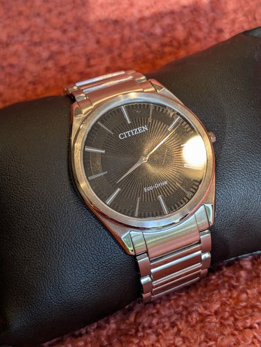 Citizen Stiletto AR3070-55E Men's Stainless Steel Solar Eco-Drive Watch