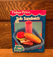 Fisher Price Fun with Food Sub Sandwich Playset New In Box Never opened