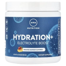 Hydration+ Electrolyte Boost, Orange Mango, 4.76 oz (135 g)
