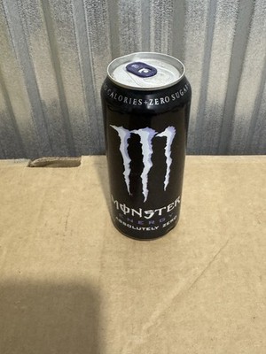 Monster Energy Absolutely Zero Rare Empty 16oz Can SKU 0414 Purple