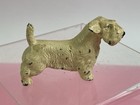 Vintage Solid Cast Metal Metal Terrier Dog Scottie 3-1/2" Long
