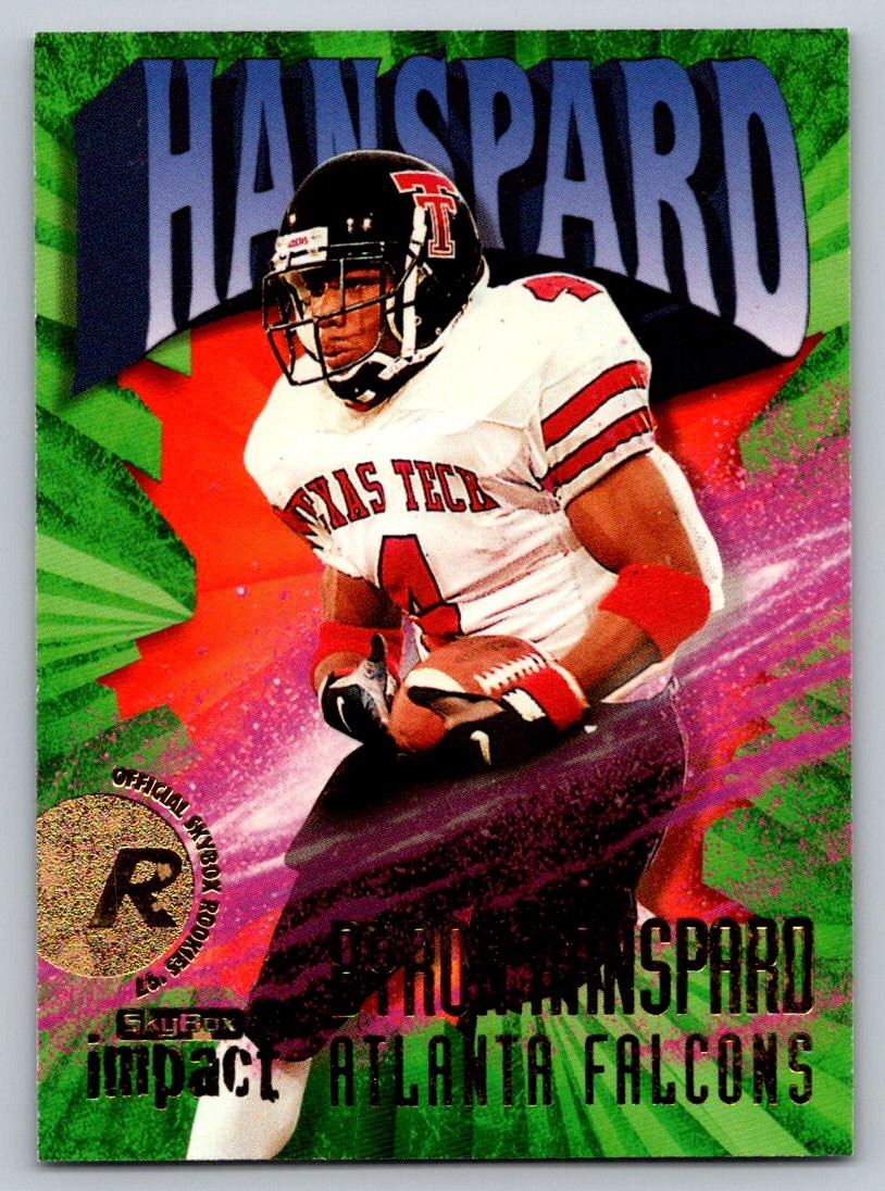1997 SkyBox Impact #225 Byron Hanspard Rookie $$$