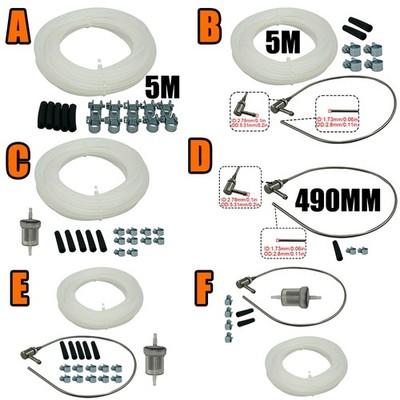 For Webasto Eberspacher Diesel Heater Inline Fuel Filter Hose Clip Pipe Line Kit
