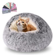 Cat Beds for Indoor Cats,Cat Cave for Puppy and Kitty,Calming Small Dog Bed f...