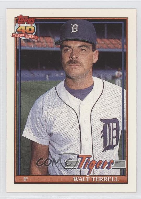 1991 O-Pee-Chee Walt Terrell #328 0a1