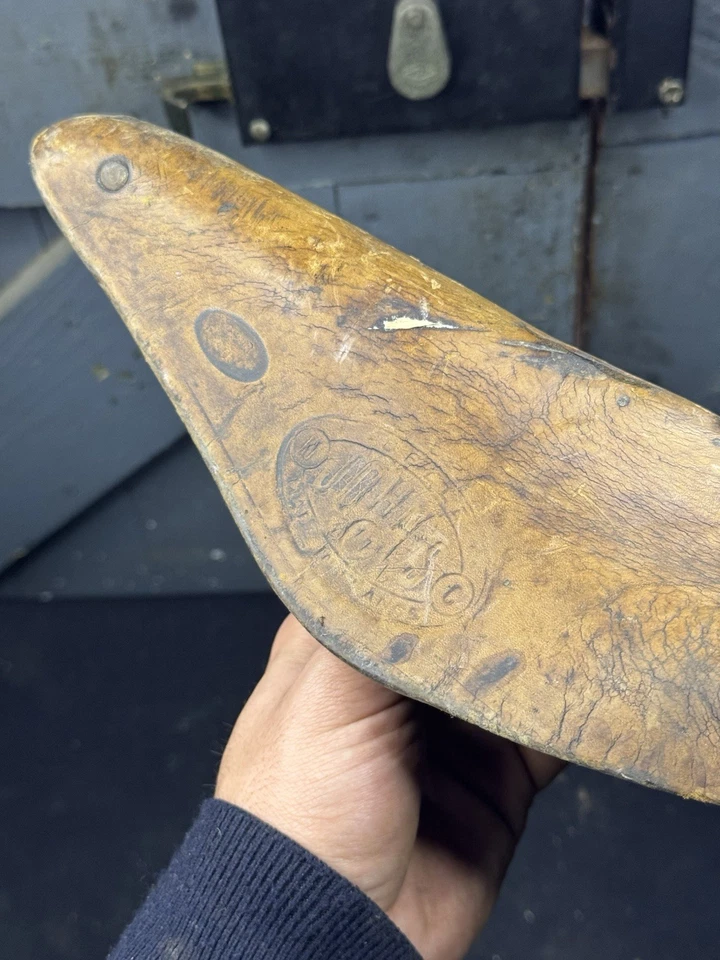 Polstersattel Fahrrad Oldtimer 1930 antik Jahrhundertwende selten All Heil uralt - Bild 2 von 4