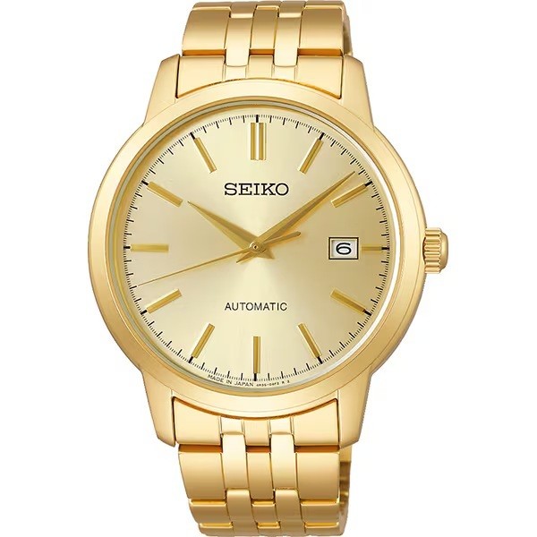 SEIKO Selection S Series SCVE062 Gold Color Mechanical Automatic Men's Watch image 4
