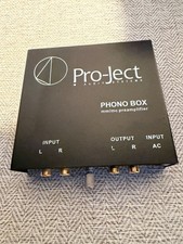 Pro-Ject Phono Box MM/MC Phono Stage Preamp Hi-Fi Turntable Moving Magnet Coil