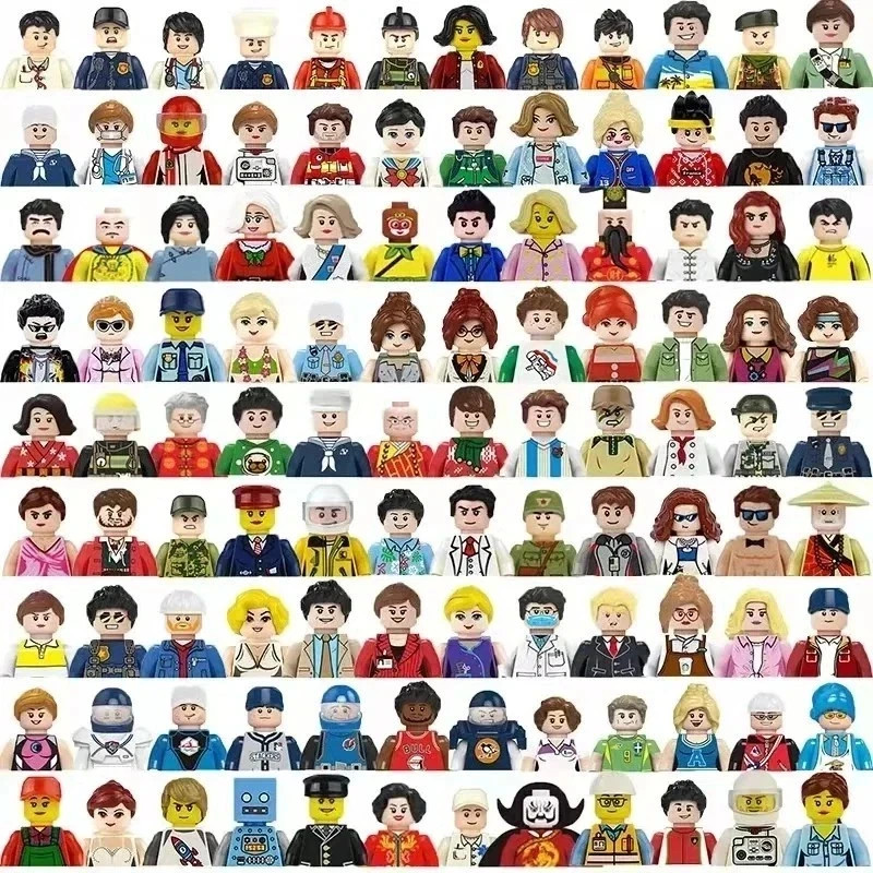 레고 미니피규어 40개 묶음 상품 (랜덤 캐릭터 혼합) 3