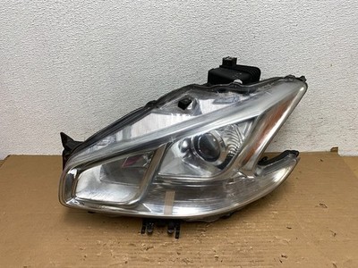 Halogen 2009 to 2014 Nissan Maxima Left Driver LH Side Headlight AD4263 DW