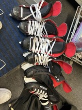 Bauer Vapor Ice Hockey Ice Skates Bundle Different Sized