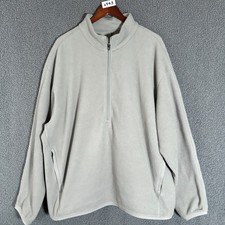 Lululemon Oversized Fleece Half Zip Sweater - Men's Size XL - Gray