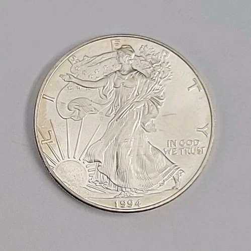 1994 WALKING LIBERTY AMERICAN EAGLE .999 FINE SILVER DOLLAR COIN 1oz.
