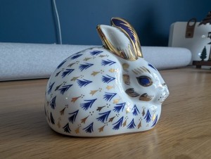 Crown Derby Rabbit | eBay UK