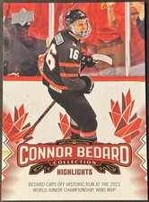 2023-24 Upper Deck Connor Bedard Collection #3 Connor Bedard