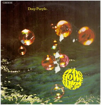 Deep Purple Who Do We Think We Are GATEFOLD+INSERT Purple Vinyl LP