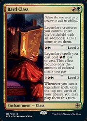 Bard Class #217 Adventures in the Forgotten Realms MTG