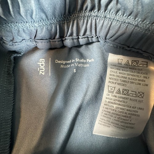 Pantalones de chándal Zuda grises para mujer talla pequeña Studio Park bolsillos con cremallera informales - Imagen 6 de 10