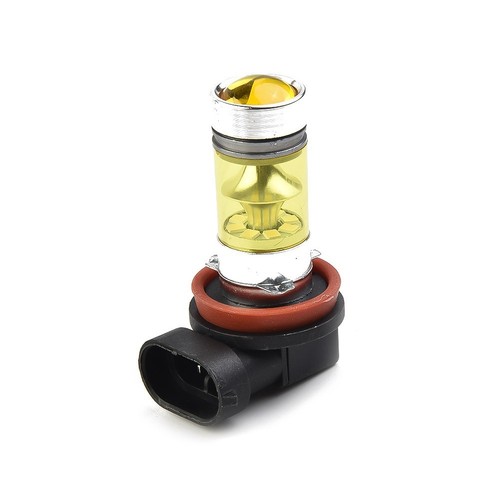 2x H11 H8 LED Yellow Anti-Fog Bulbs 4300K-100W-1500LM Super Bright Fog Light - Picture 5 of 19