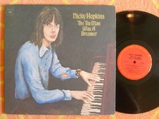NICKY HOPKINS The Tin Man Was A Dreamer LP Columbia 1973 w/ Inner Sleeve