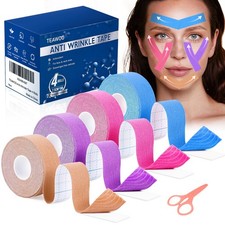 Anti Wrinkle Face Tape Aging 1 Count Pack of 4 , 4 Colors