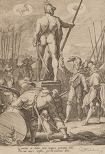 SAENREDAM (*1565) da GOLTZIUS (*1558), Marte, dalla sequenza dei sette pianeti