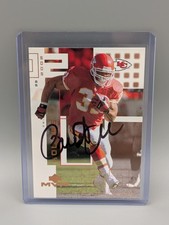 Priest Holmes Kansas City Chiefs Autograph 2002 Upper Deck MVP #121