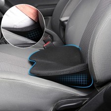 Car Seat Cushion Memory Foam Wedge Seat Pad Back Pain Relief Pillow For Driver