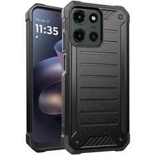 For Moto G 2025/2026 / G Play 2026 Case Shock-Resistant Design  Tempered Glass