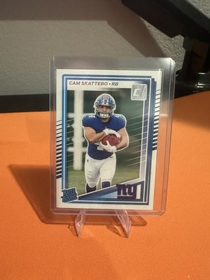 2025 Donruss Optic CAM SKATTEBO #228 RC Rated Rookie Base Card Giants