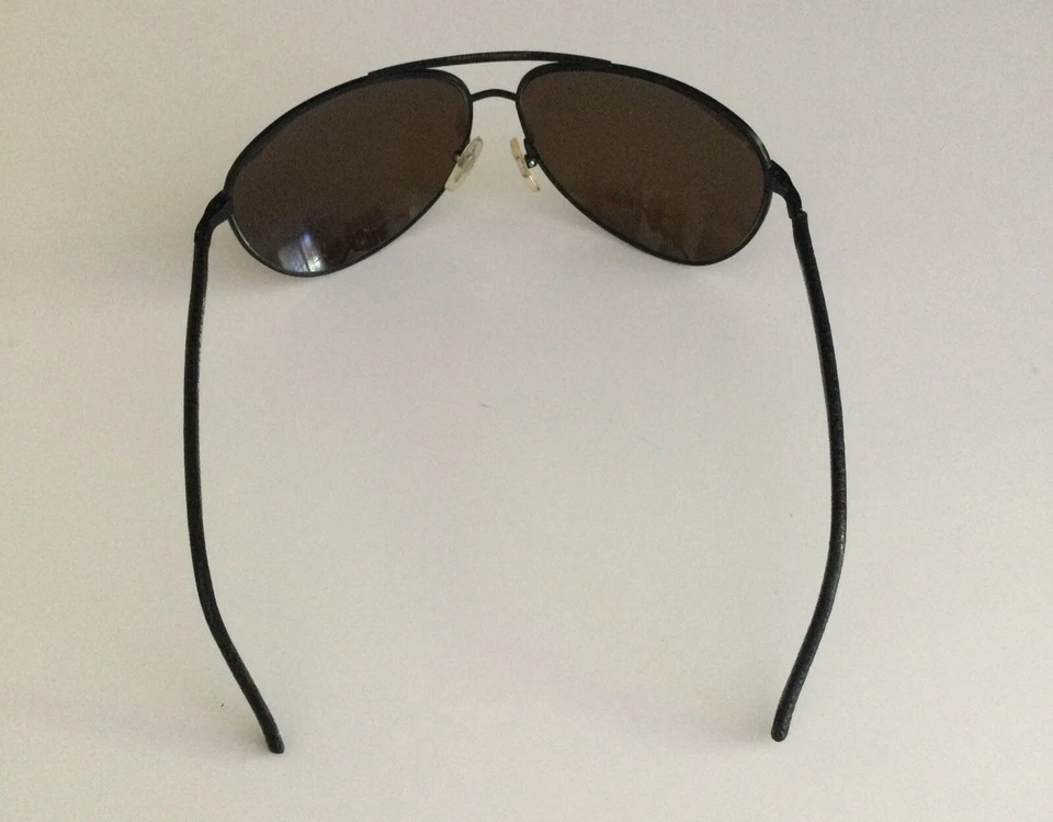 Hecho a mano para gafas de sol originales con montura negra de metal Penguin Foto 4 de 4