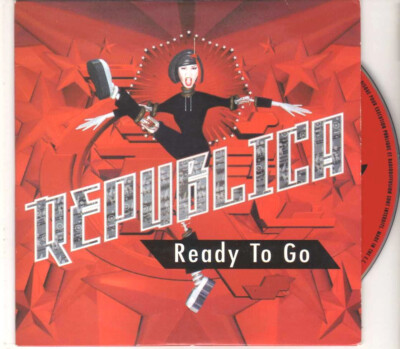 Republica - Ready To Go - CDS - 1996 - Pop Rock Electronic 2TR cardsleeve