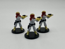 SET OF 3 - MINT Star Wars Miniatures Cloud Car Pilot Fringe #49 Force Unleashed
