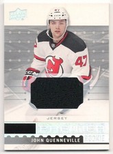John Quenneville 16-17 Upper Deck Premier Rookie Silver Spectrum Game Jersey