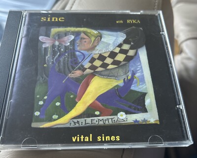 Sine With Ryka - Vital Signs Cd Album.  Prog Rock