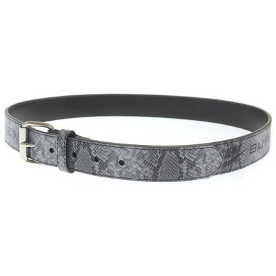 Supreme Nike Snakeskin Belt Black S/M