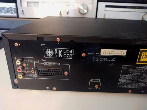 PIONEER CLD-900 Lecteur Laserdisc avec télécommande et 5 films - Photo 6/9